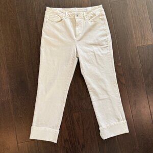 J. Jill - Straight Leg Ankle - Light Barley - Size 10 Petite